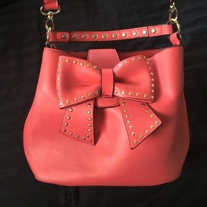 "Hopeless romantic" Betsy Johnson purse