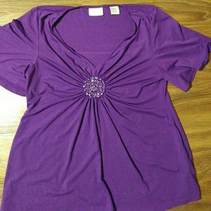 XL Purple top new without tag