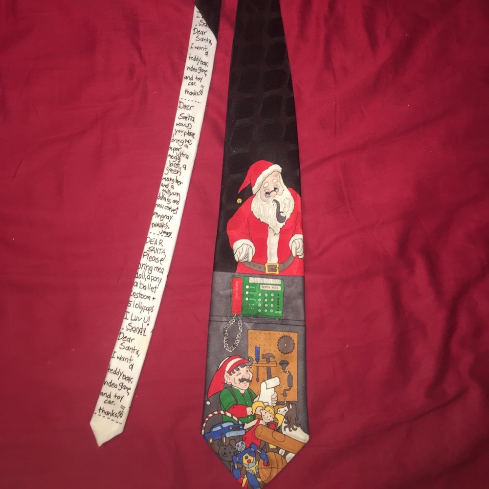 Christmas List Tie