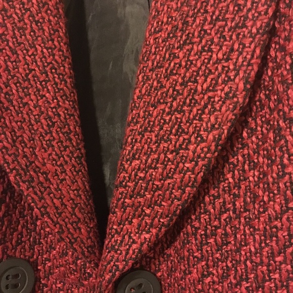 Brand New Red & Black Blazer! - Picture 3 of 5