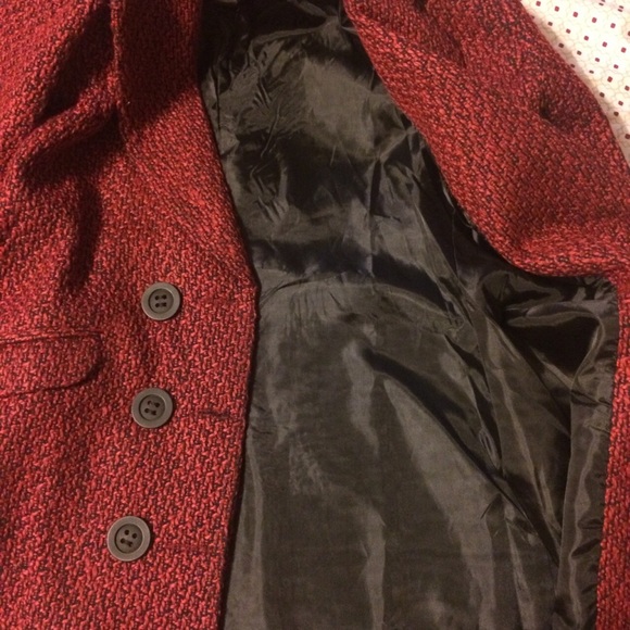 Brand New Red & Black Blazer! - Picture 5 of 5