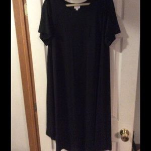 LuLaRoe 2XL Carly, black, NWOT