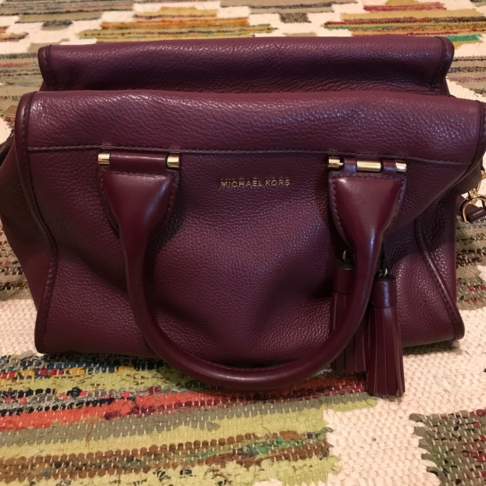 Michael Kors Satchel in Damson