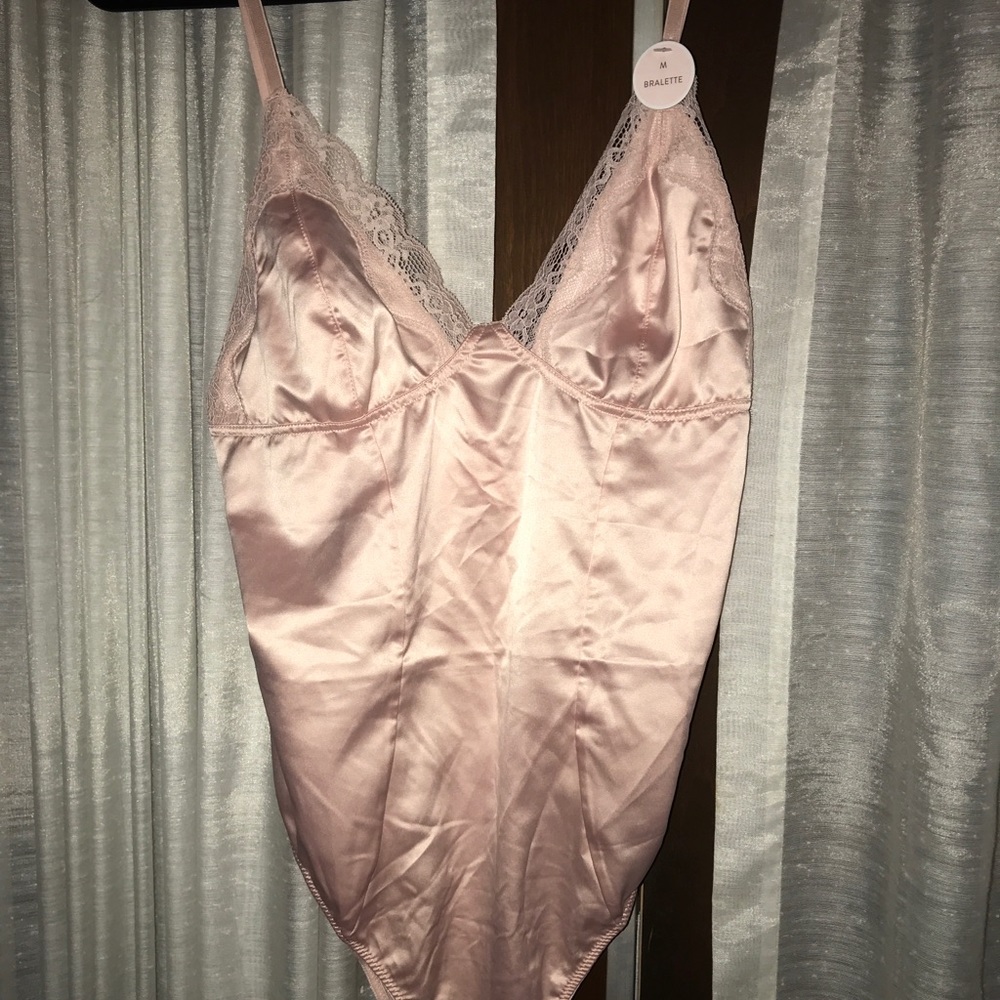 Sexy NWT light pink lingerie Bodysuit