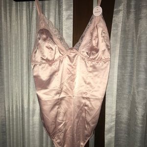 Sexy NWT light pink lingerie Bodysuit