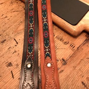Two vintage belts from India  UNIQUE