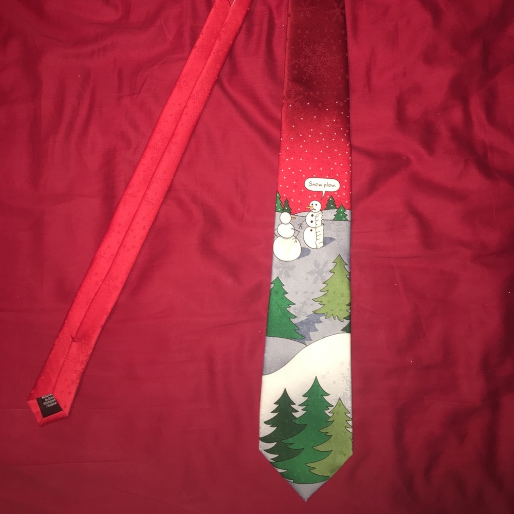 Snow Plow Tie