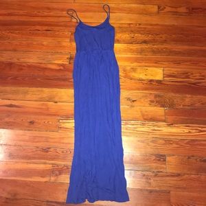 H&M Divided Royal Blue Maxi Dress