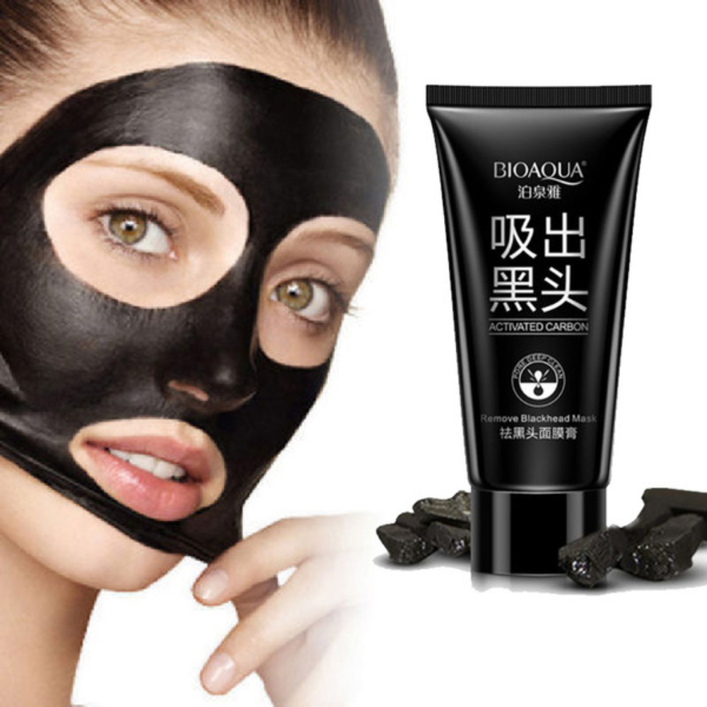 (X3) BIOAQUA Carbon Activated Charcoal Face Mask