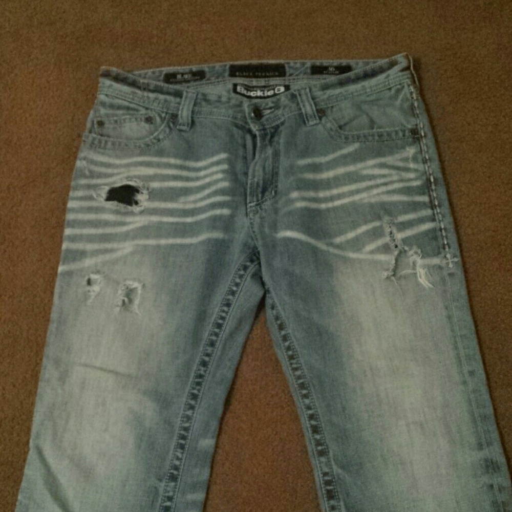 Mens Buckle jeans