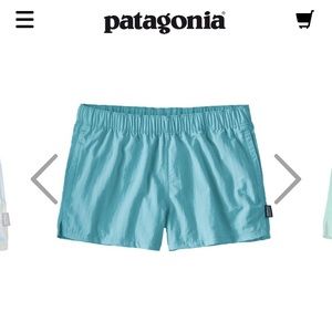 Patagonia floral shorts.