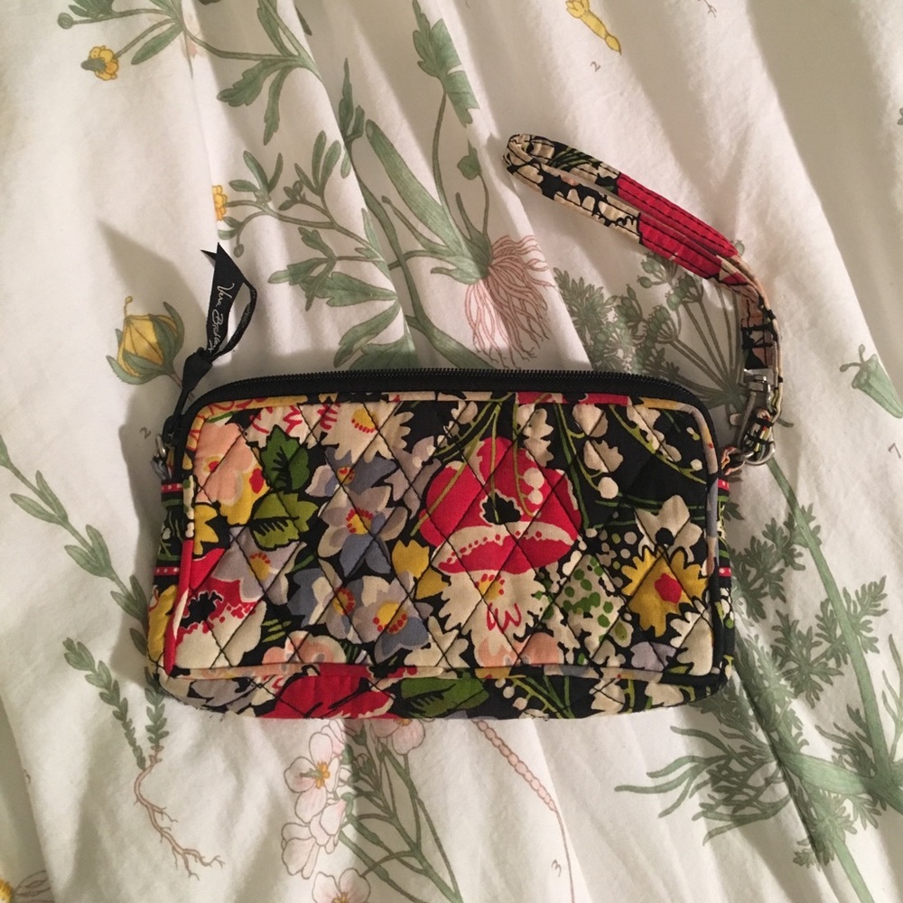Floral Vera Bradley wristlet