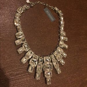 Rhinestone statement necklace