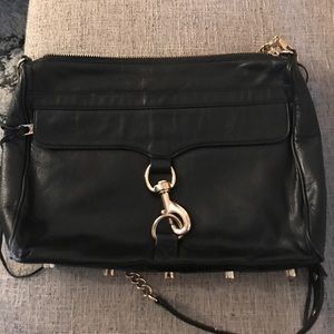 Rebecca Minkoff Large Mac Crossbody Black Bag