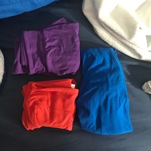 Solid grouping OS Lularoe leggings