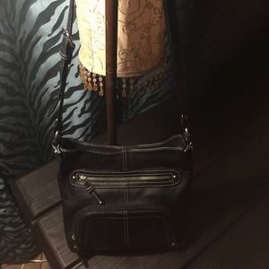 Tignanello Leather Crossbody Purse