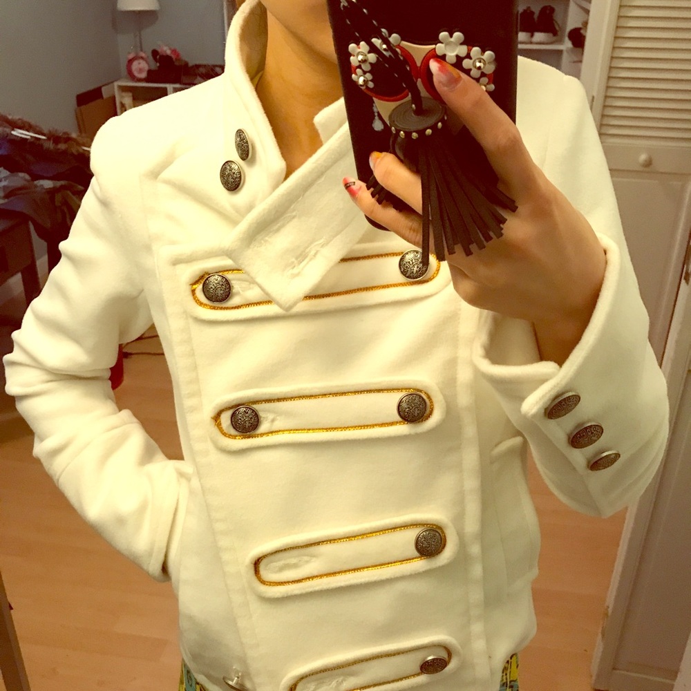White short coat