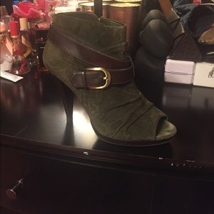 INC Open-toe booties