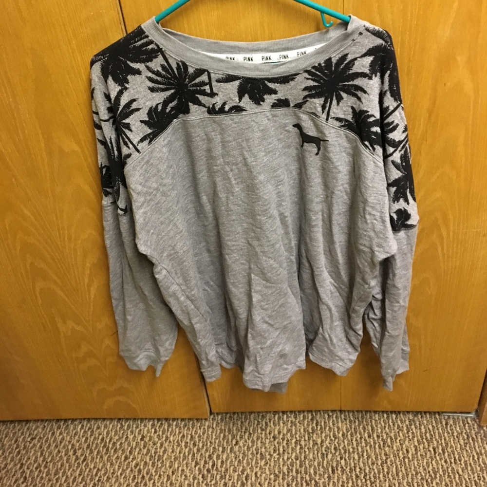 PINK palm tree shirt