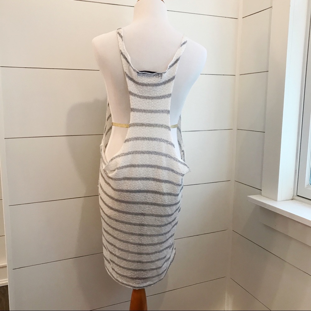 (A) Madison knit sweater tank / tunic - Picture 3 of 5