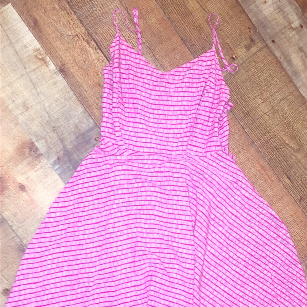 Babydoll style strap dress Small | Pink