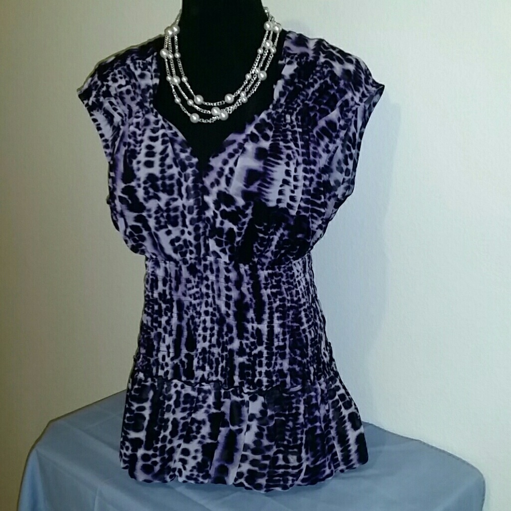 Worthington 2pc tank and blouse NWT