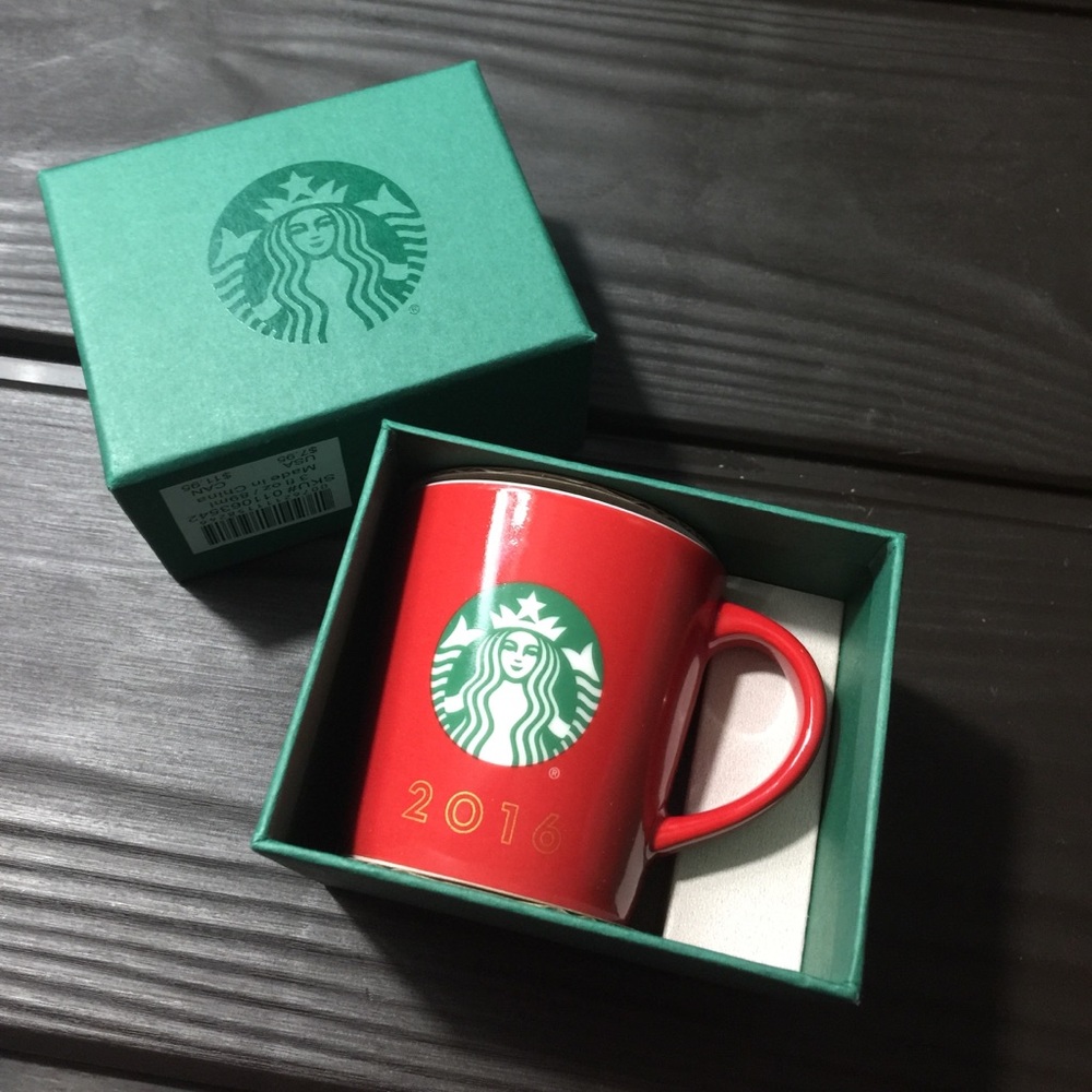 Starbucks 2016 Holiday Mini Mug