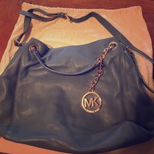 Michael Kors blue bag