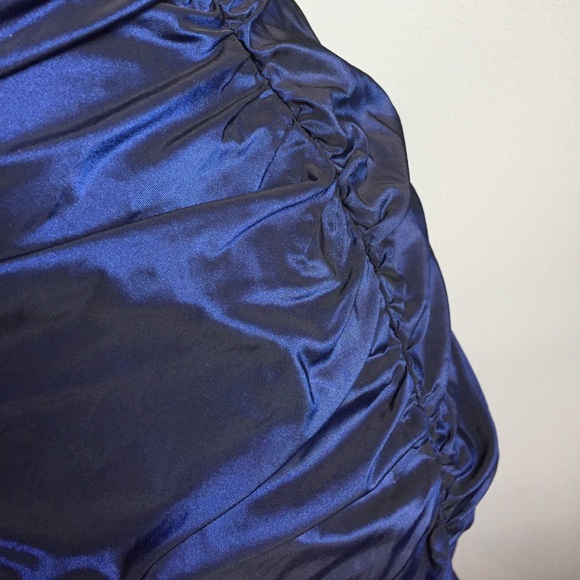 Strapless Rouched Cocktail Dress - Picture 3 of 7