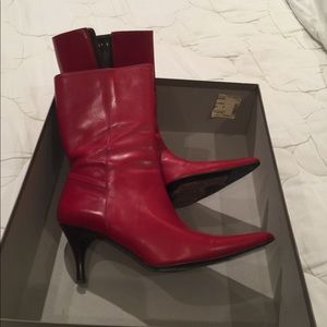 Cole Haan red leather