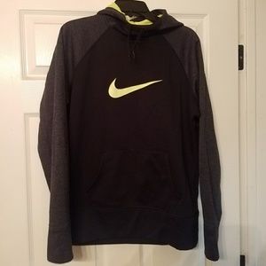 Black and Gray Nike Hoodie