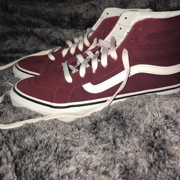 vans sneaker sk8-hi madder brown vans sneaker sk8-hi madder brown