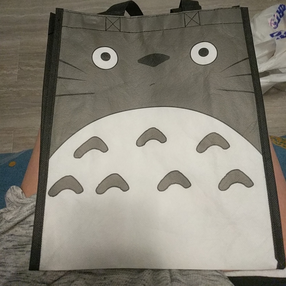 My neighborhood Totoro tote bag