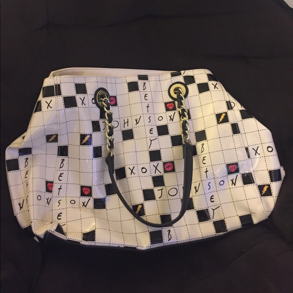 Betsey Johnson printed tote bag