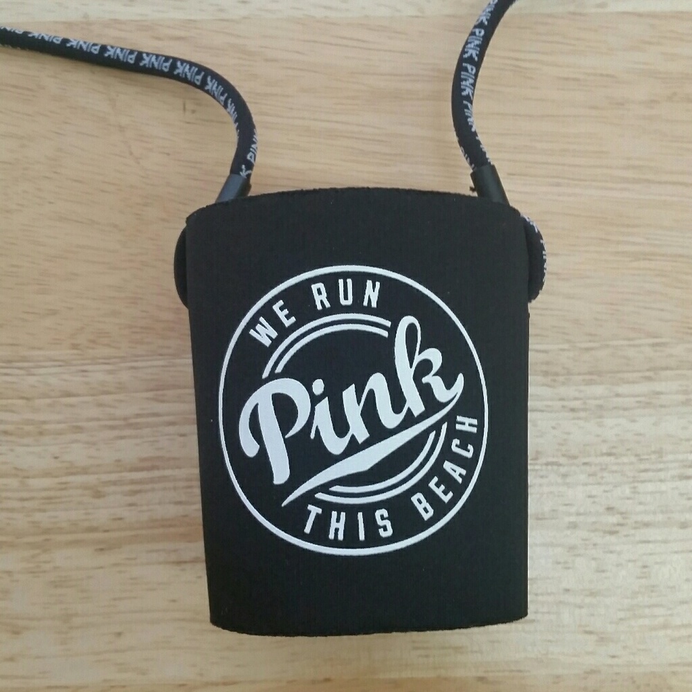 Pink Victoria’s Secret Water Bottle Holder