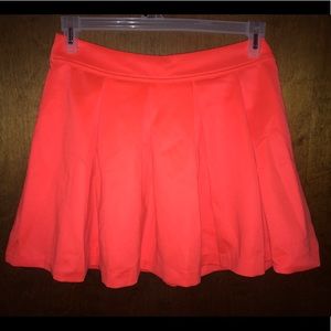 Pleated Skater Skirt