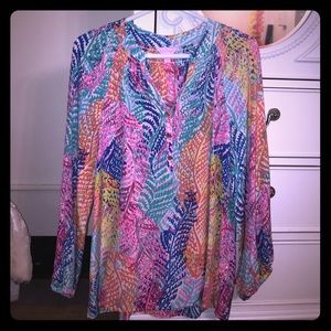 Lilly Pulitzer Women’s Elsa Silk top