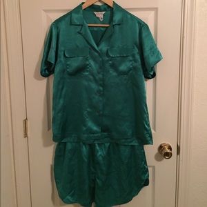 Silky pajamas