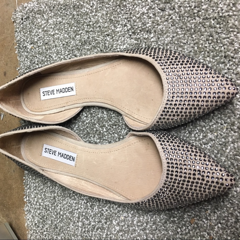 Nude Steve Madden Flats 7.5