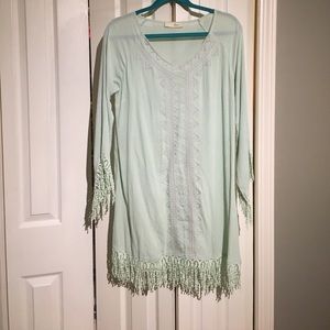 Boutique Dress- Mint