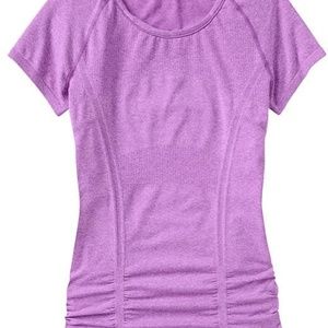 Thistle Purple Athleta Fast Track Tee Sz XS