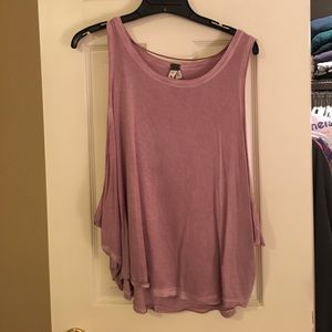 free people: muscle tank size small