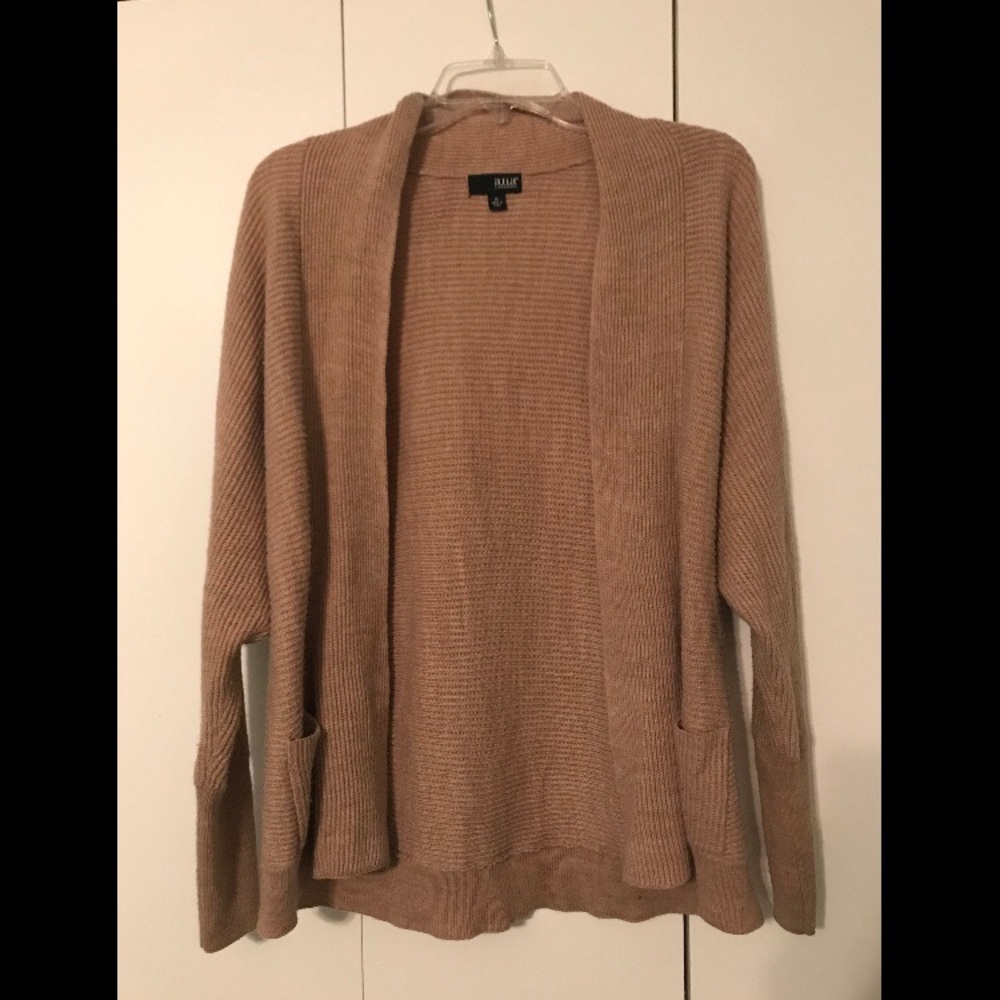 Tan cardigan
