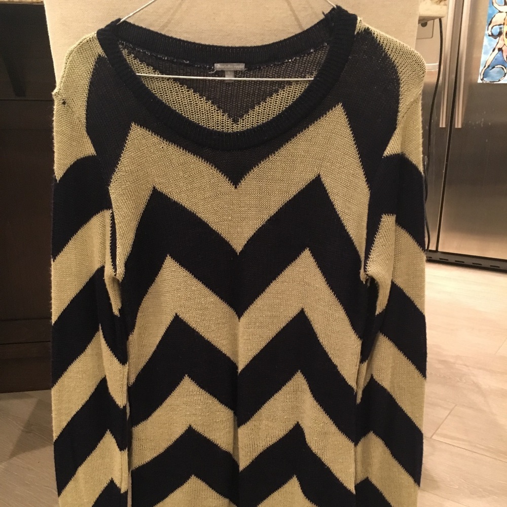 Chevron Sweater Dress