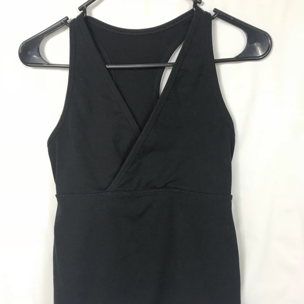 Lululemon Athletica Black Racerback Workout Sz 10