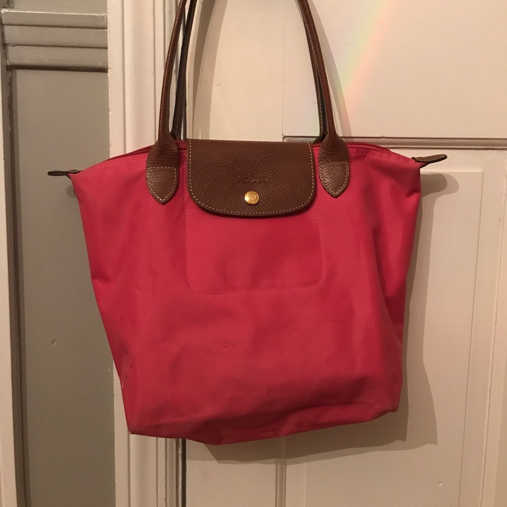 Small Pink Longchamp Bag
