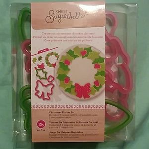 Sweetsugarbelle cookie cutters Christmas platter