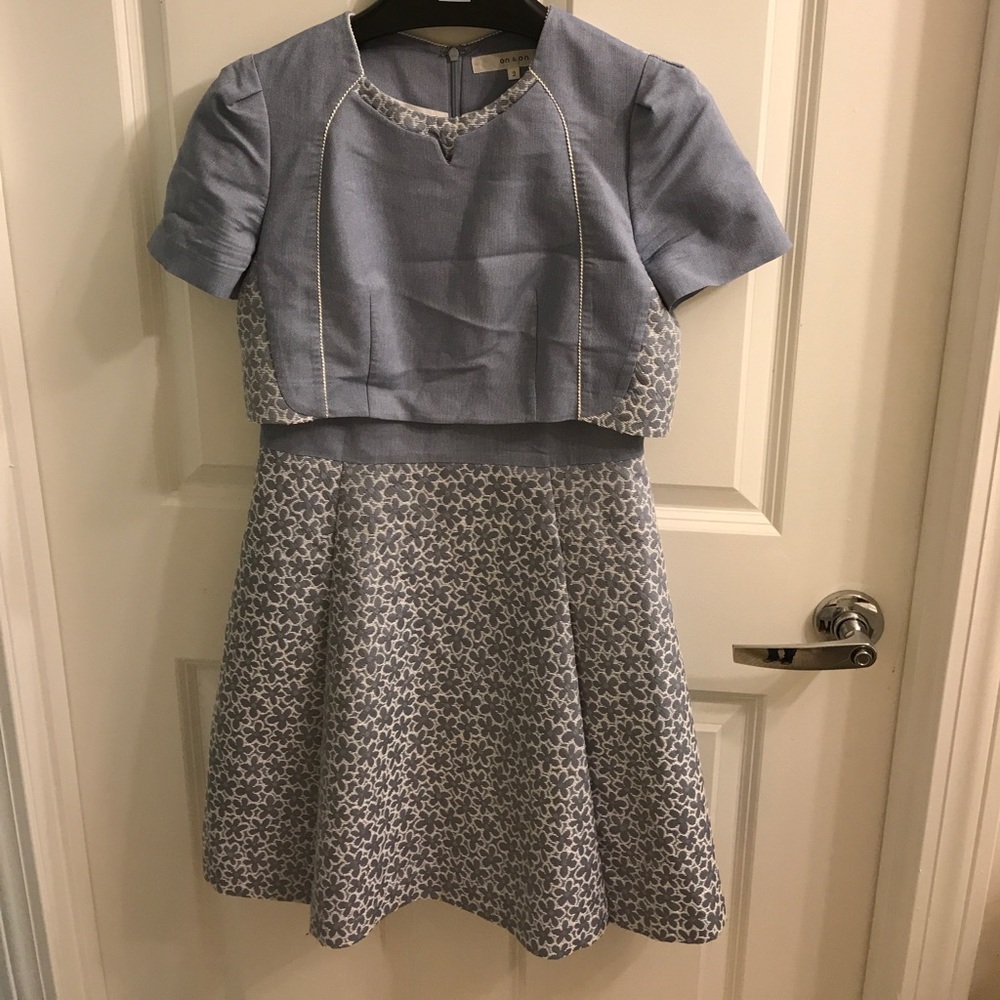 ⭐️Short-sleeved floral Dress