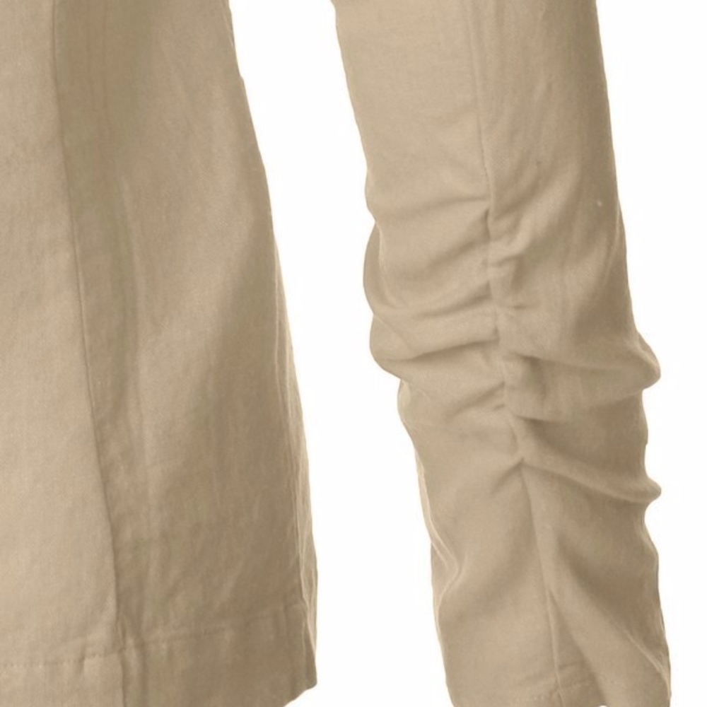 🌟Linen Draped Front Jacket Blazer🌟 - Picture 6 of 6