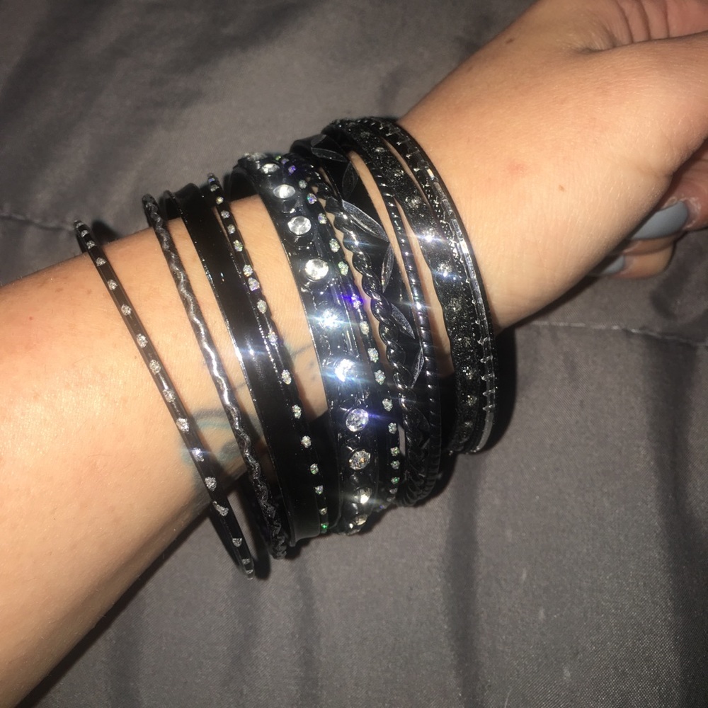 Black Bangles
